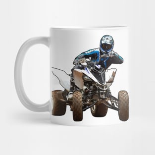 ATV Raptor Illustration Mug